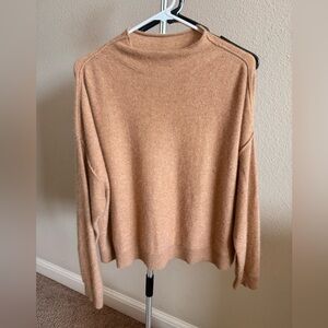Anthropologie Pilcro Alani Mock-Neck Cashmere Sweater. Size Medium.